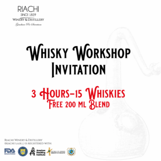 Whisky Workshop Invitation - 15 Whiskies